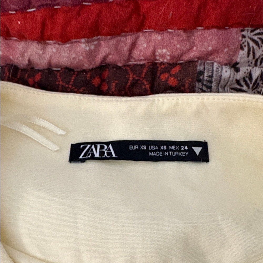 Zara yellow  Linen Co ord - Picture 3 of 7